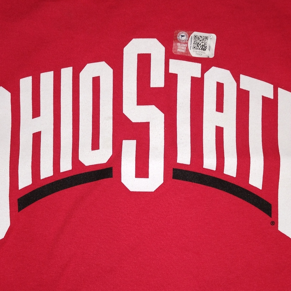 Red Ohio State T-shirt NWT size 2XL